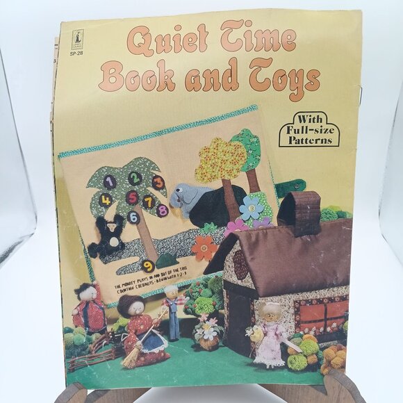 Vintage Sewing Patterns, Quiet Time Book and Toys SP-28, Craft Course 1981 - Picture 2 of 2